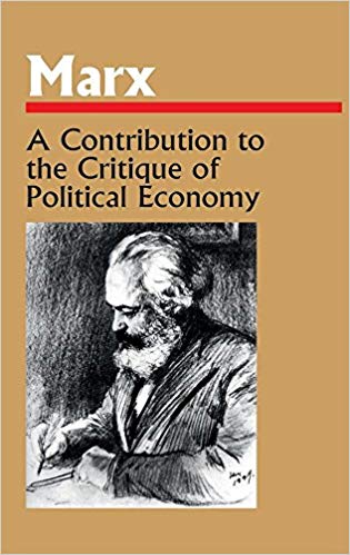 A Contribution to The Critique Of The Political Economy